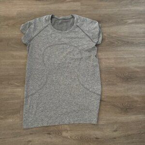 Grey Short-Sleeve Lululemon Shirt